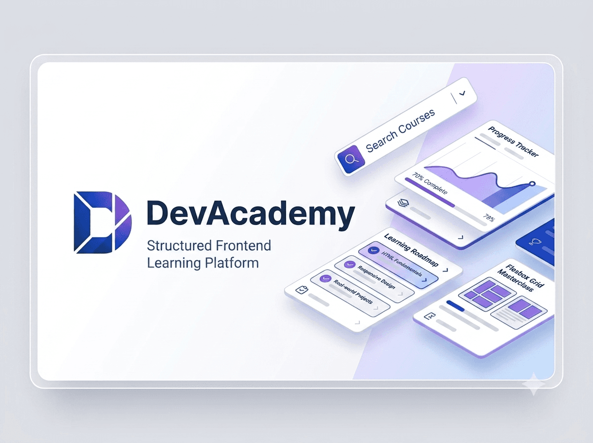 DevAcademy learning platform preview